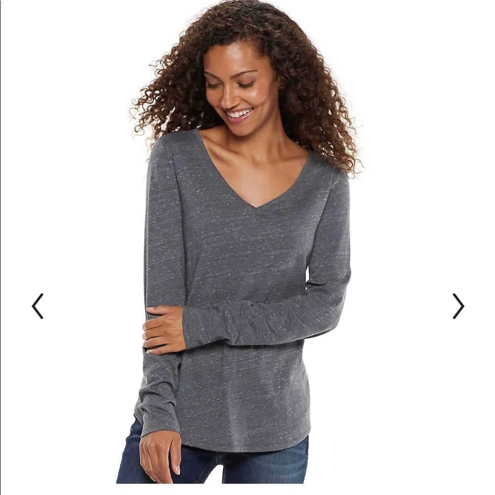 Long sleeve basic tee NWT